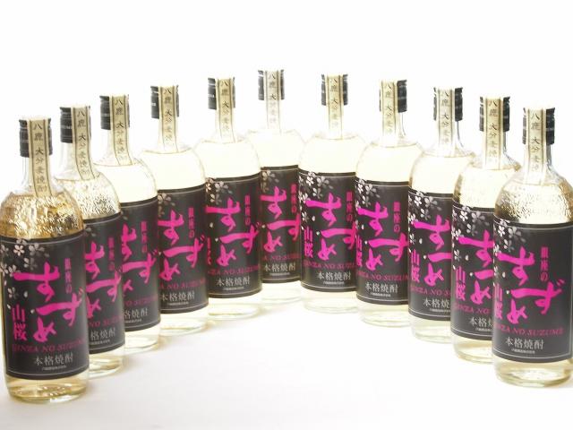 11本セット(銀座のすずめ 山桜 大麦焼酎(大分県)) 720ml×11本の通販は
