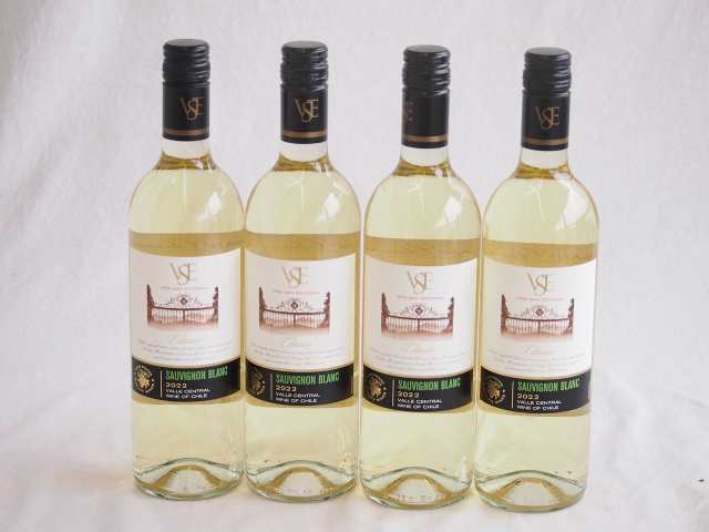 4本セット(クラシック ソーヴィニヨン・ブラン白ワイン (チリ)) 750ml×4本の通販は