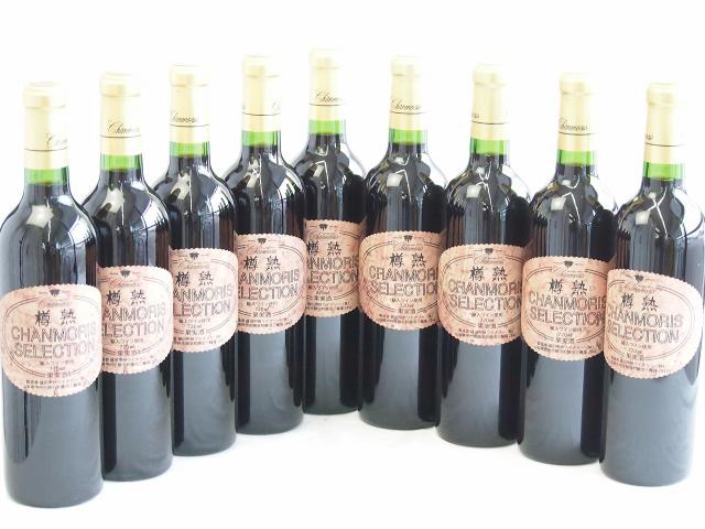 9本セット(樽熟 シャンモリ セレクション 赤ワイン (山梨県)) 720ml×9本
