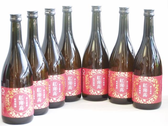 7本セット(紀州和歌山 香る南高 紅南高梅酒) 720ml×7本の通販は