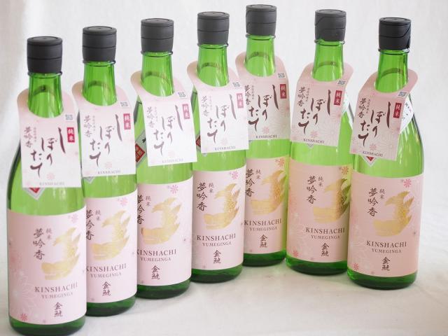 7本セット(金鯱 吟醸香 純米酒 花ラベル13度(愛知県)) 720ml×7本