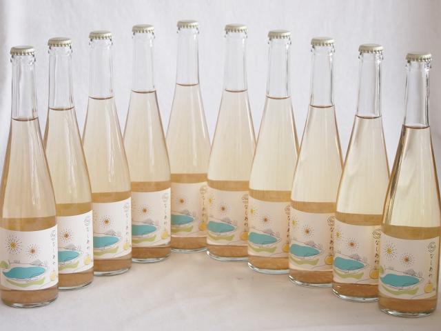 10本セット(ReなしあわSDGsな梨の微発泡酒Alc6.5％(千葉県)) 500ml×10本