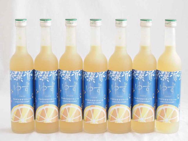 7本セット(九州産さわやかゆずリキュール(宮崎県)) 500ml×7本