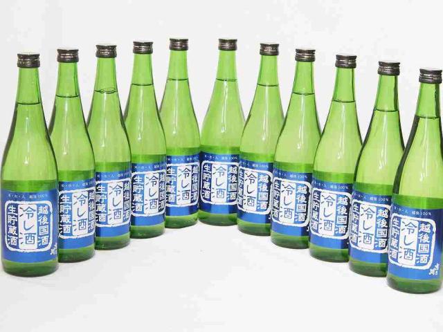 11本セット(新潟県産冷し酒 吉乃川 越後国酒 生貯蔵酒14%(新潟県)) 720ml×11本の通販は