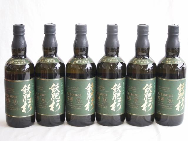 6本セット(減圧蒸留100％芋焼酎 飫肥杉 原酒 38度 井上酒造(宮崎県)) 720ml×6本