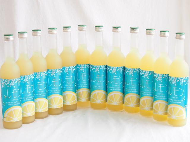 12本セット(日南レモンリキュールさわやかレモン 14% 井上酒造(宮崎県)) 500ml×12本