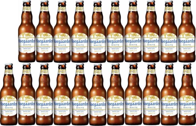 21本セット 正規品ヒューガルデン ホワイトビール 瓶 330ml×21本