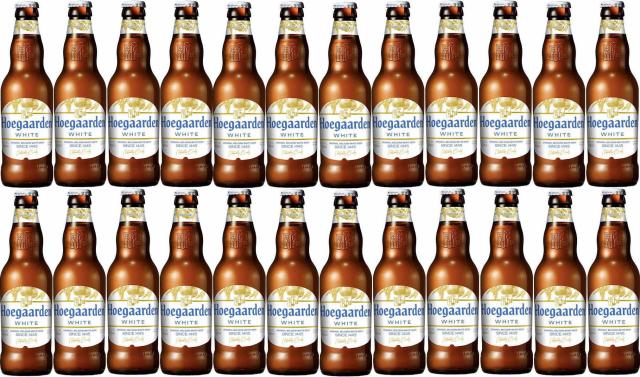 24本１ケース  正規品ヒューガルデン ホワイトビール 瓶 330ml×24本