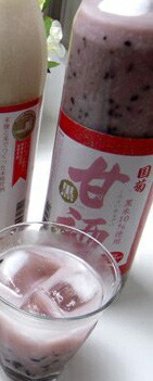バラエティ国産ノンアルコール豪華甘酒7本セット(山崎 一糀【吟醸・抹茶・古代米500ml×3本】(愛知県)国菊あまざけ、黒米985g×2本、発芽玄米985g(福岡県)奥飛騨甘酒500ml(岐阜県))計7本_8