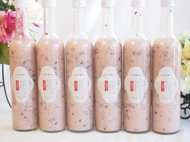 山崎 一糀 ノンアルコール甘酒 古代米(愛知県)　500ml×6本の通販は