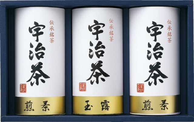冬の贈り物ご挨拶 宇治茶詰合せ（伝承銘茶） 煎茶（100g）×2、玉露（100g）×1の通販は