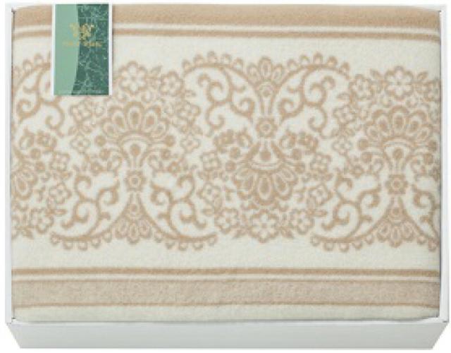 冬の贈り物ご挨拶 洗えるウール毛布(毛羽部分) モンブラン 140×200cmの通販はその他日用品・文房具・手芸用品