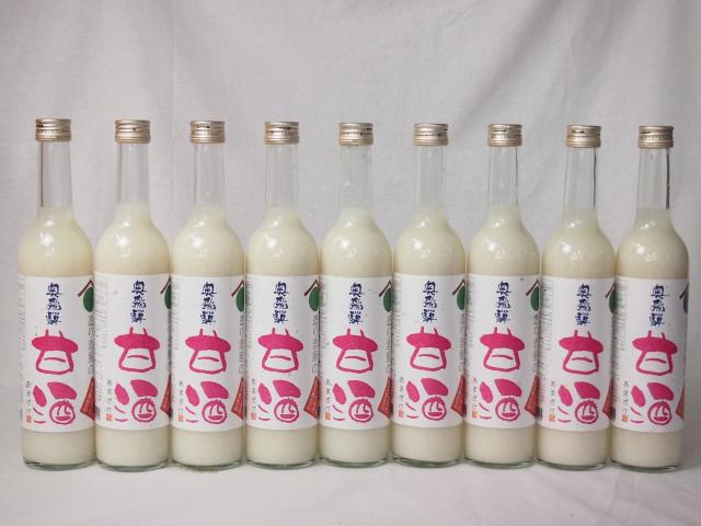 米・麹だけの原料!! 砂糖・添加物は不使用★岐阜県!!奥飛騨　麹の甘酒　500ml×9本
