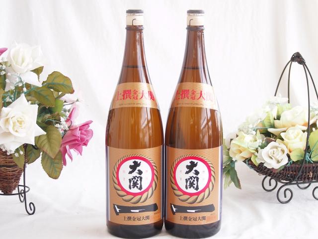 祝い酒日本酒 2本セット(大関 上撰金冠 清酒(兵庫県)) 1800ml×2本