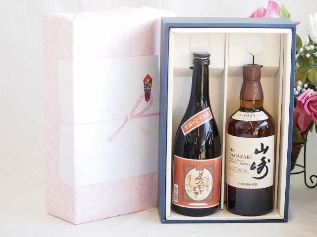 プレミアム焼酎 夢のひとときギフトボックス 本格芋焼酎 夢のひととき23°(大分県)720mlウイスキー山崎43°700mlの通販は