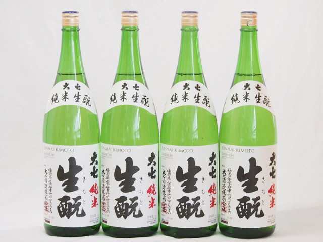 流行福島大七4本セット(大七 生もと 純米(福島県)) 1800ml×4本の通販は【業界最高峰】 - dream-tech.tn