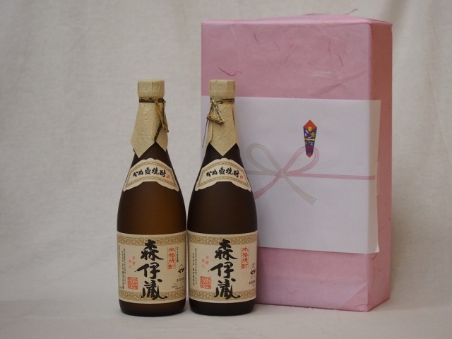 プレミアムな贈り物セット 本格芋焼酎 ダブル森伊蔵 720ml×2