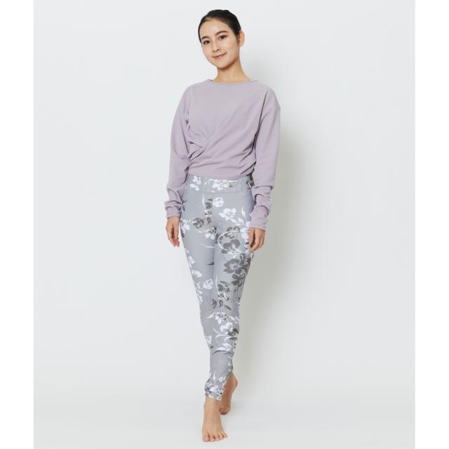 ジュリエ Julier SnowFlowerプリントスーパーハイライズレギンス