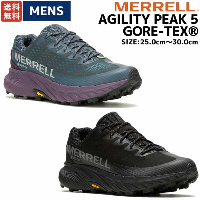 【正規取扱い販売店】メレル MERRELL AGILITY PEAK 5 GORE-TEX アジリティー ピーク 5 ゴアテックス メンズ トレイルランニングシューズ