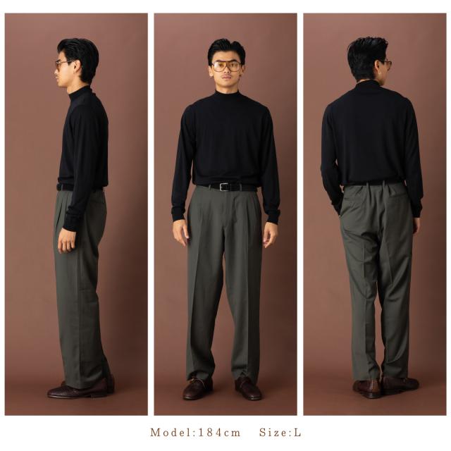 【正規取扱い販売店】ジョンスメドレー JOHN SMEDLEY KILDAY モックネック長袖ニットプルオーバー 30G 30ゲージ メンズ メリノウール ハイゲージ モダンフィット モックネック ニット 長袖 無地 上品 シンプル エレガント 洗練 KILDAY_12