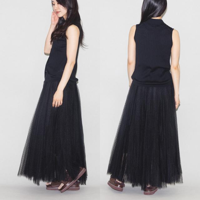 チョコレートパリ CHOKLATE PARIS チュールスカート ドット レディース