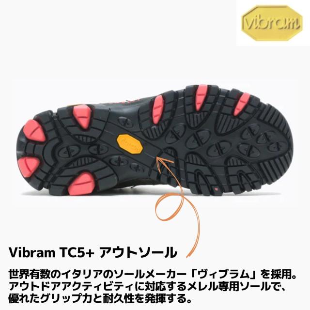 メレル MERRELL 【正規取扱い販売店】MOAB 3 SYNTHETIC MID GORE-TEX モアブ 3 シンセティック ミッド ゴアテックス レディース 防水 アウトドア キャンプ 登山 カジュアル シューズ スニーカー W500182 W500184 W500416 W500420 W500424