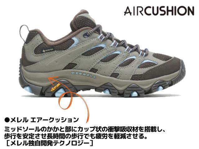メレル MERRELL 【正規取扱い販売店】MOAB 3 SYNTHETIC GORE-TEX モアブ 3 シンセティック ゴアテックス レディース 防水 アウトドア キャンプ 登山 カジュアル シューズ スニーカー W500188 W500426W00005127 W00004921_8
