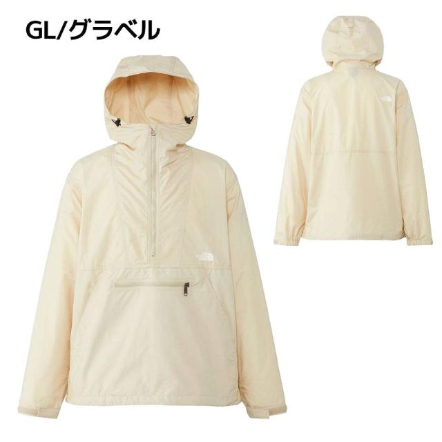 ノースフェイス　コンパクト　アノラック　ナイロン　ジャケット　ブルゾン　ホワイト ザ・ノース・フェイス THE NORTH FACE Compact Anorak コンパクト