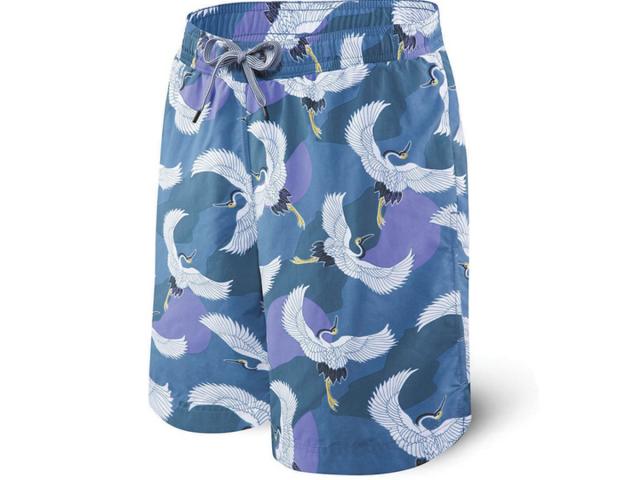 サックスアンダーウェアー SAXX UNDERWEAR CANNONBALL 2N1 LONG サーフィン 海水浴 海パン サーフパンツ サーファーパンツ ボードショーツ SXLS30-SCR