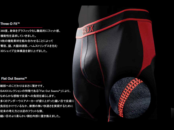 サックスアンダーウェアー SAXX UNDERWEAR CANNONBALL 2N1 LONG