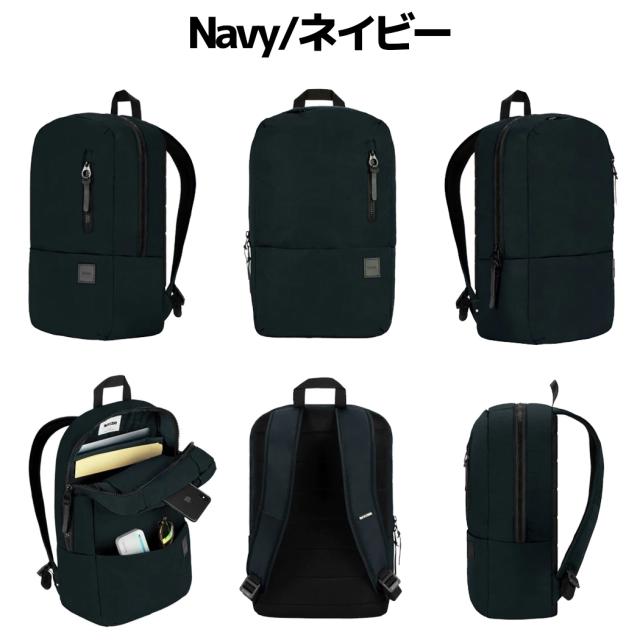 【apple公認】インケース incase コンパス バックパック ウィズ フライト ナイロン Compass Backpack With Flight Nylon 18.3L 通勤 通学 バッグ リュック バックパック PCリュック 旅行 出張 37191007 37191006