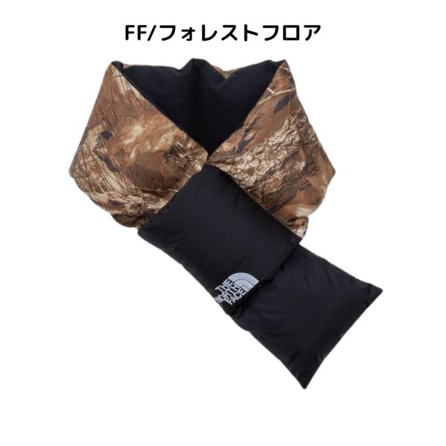 THE NORTH FACE ブラック ダウンマフラー ノースフェイス ダウン