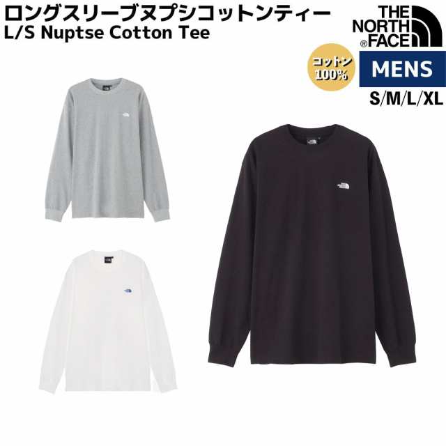 ノースフェイス THE NORTH FACE L/S Nuptse Cotton Tee ロングスリーブ