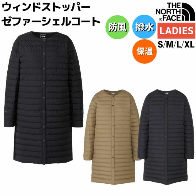 ノースフェイス THE NORTH FACE 【正規取扱店】WS Zepher Shell Coat ウィンドストッパーゼファーシェルコート レディース 秋 冬 ブラッ