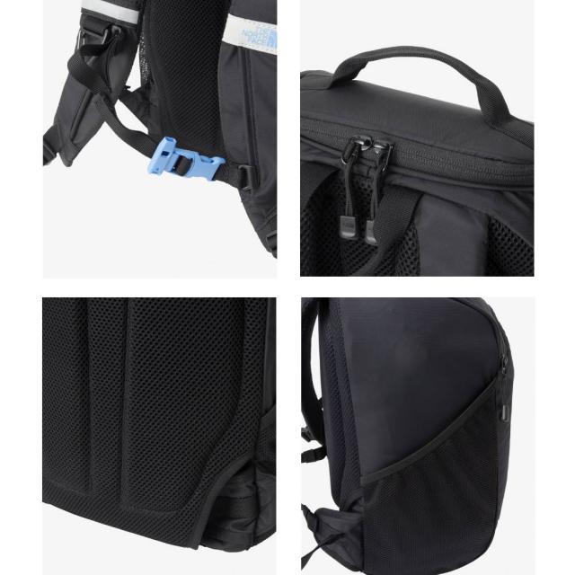 ザ・ノース・フェイス THE NORTH FACE 【正規取扱店】K Rectang レクタング 17L キッズ ブラック ベージュ ブルー ピンク イエロー カジュアル バッグ リュック 中型 デイパック NMJ72359 K CK HB PP BY PC_12