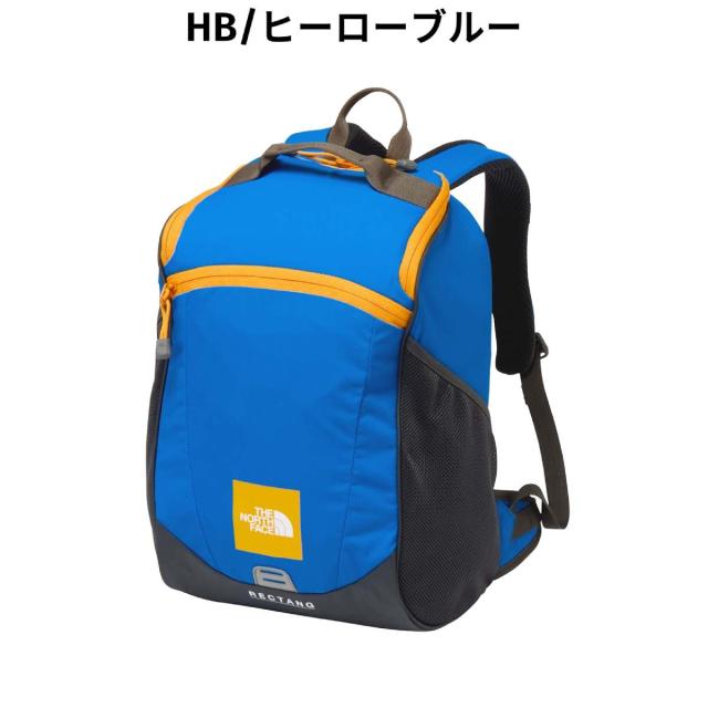 ザ・ノース・フェイス THE NORTH FACE 【正規取扱店】K Rectang レクタング 17L キッズ ブラック ベージュ ブルー ピンク イエロー カジュアル バッグ リュック 中型 デイパック NMJ72359 K CK HB PP BY PC_5