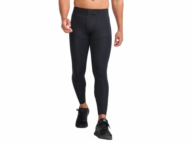 2XU ツータイムズユー Aero Vent Compression Tights エアロベント コンプレッションタイツ メンズ オールシーズン 着圧 ブラック 黒 ス