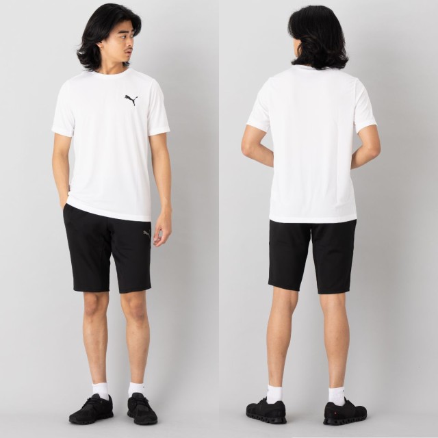 プーマ PUMA メンズ スポーツウェア ランニング上下セット Tシャツ ハーフパンツ ソックス 3点セット ランニング トレーニング フィットネス  ジム マラソン スポーツ 上下セット セットアップ 半袖 ハーフパンツ 588866 657414の通販はau PAY マーケット - スポーツマリオ  ...