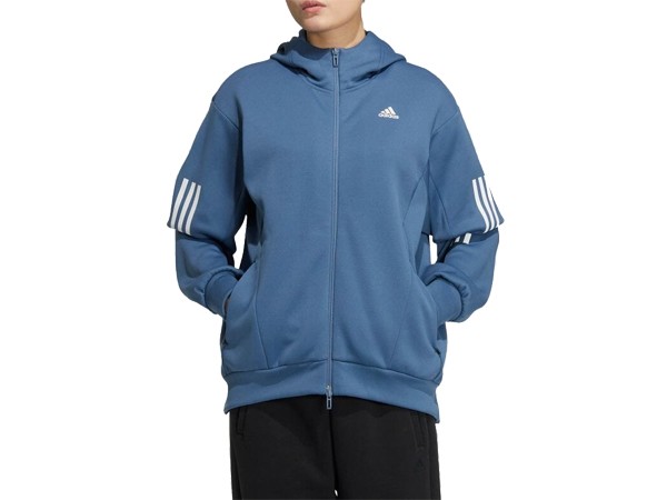 アディダス adidas 24/7 レギュラーフィット フリース フルジップ 