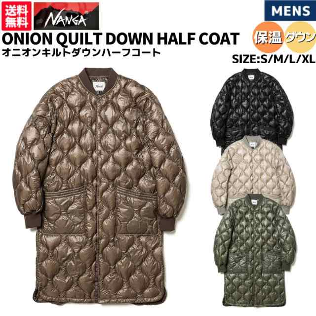 ナンガ NANGA ONION QUILT DOWN HALF COAT オニオン キルト ダウン ...