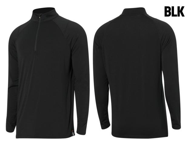 ROAST MASTER MID-WEIGHT LS 1/2 ZIP ローストマスター  メンズ トップス ロングスリーブ ハーフジップ サックス SAXX UNDERWEAR_1