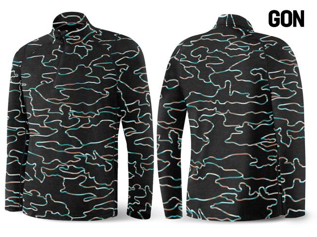 ROAST MASTER MID-WEIGHT LS 1/2 ZIP ローストマスター  メンズ トップス ロングスリーブ ハーフジップ サックス SAXX UNDERWEAR_3