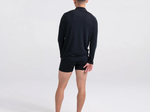 ROAST MASTER MID-WEIGHT LS 1/2 ZIP ローストマスター  メンズ トップス ロングスリーブ ハーフジップ サックス SAXX UNDERWEAR_5