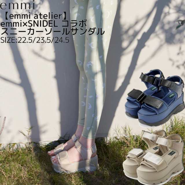 スナイデル emmi コラボ 厚底サンダル www.sudouestprimeurs.fr