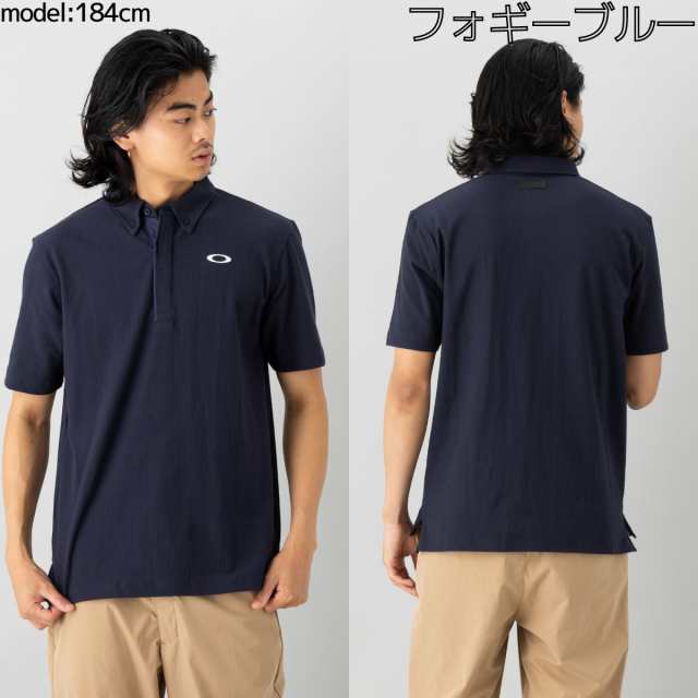 オークリー OAKLEY US規格 Enhance Tech Cold Sucker SS Polo 1.0