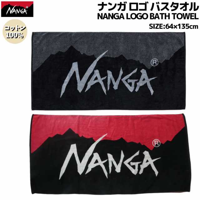 ナンガ NANGA NANGA LOGO BATH TOWEL ナンガ ロゴ バスタオル