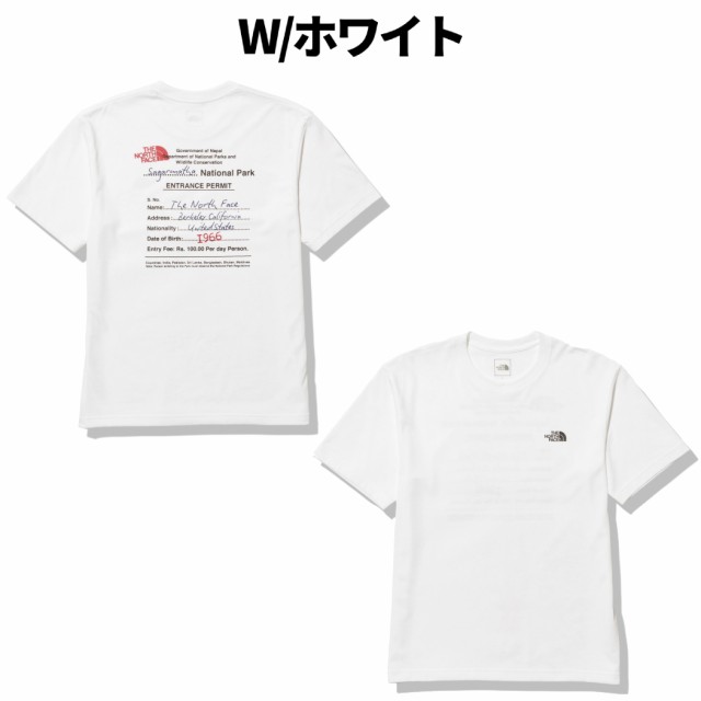 2022年のクリスマスの特別な衣装 THE NORTH FACE ノースフェイス ショートスリーブエントランスパーミッションティー S  Entrance Permission Tee