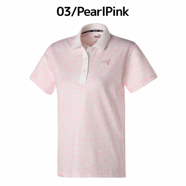 ポロシャツ レディース プーマゴルフ ピンク - ウエア(女性用)