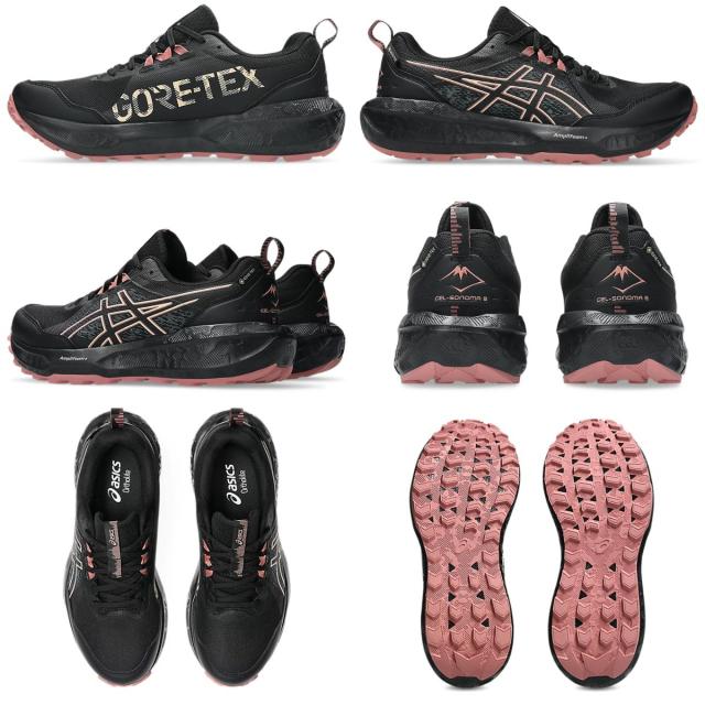 アシックス asics GEL-SONOMA 8 GTX ゲルソノマ 8 ゴアテックス レディース トレイル ランニング シューズ ブラック 黒 スポーツ トレイルラン トレラン シューズ 1012B770_2