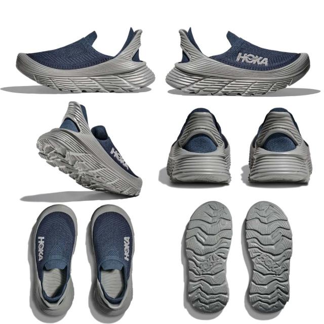 HOKA スリッポンシューズ グレーリストア TC RESTORE TC HOKA ONEONE ホカ メンズ レディス スリッポンシューズ RESTORE